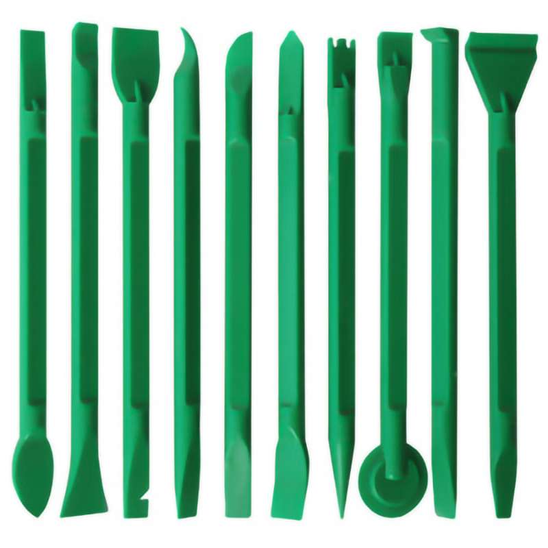 ABS Pry Tool Kit, Plastic, Anti-Static, Anti-Scratch, 10-in-1